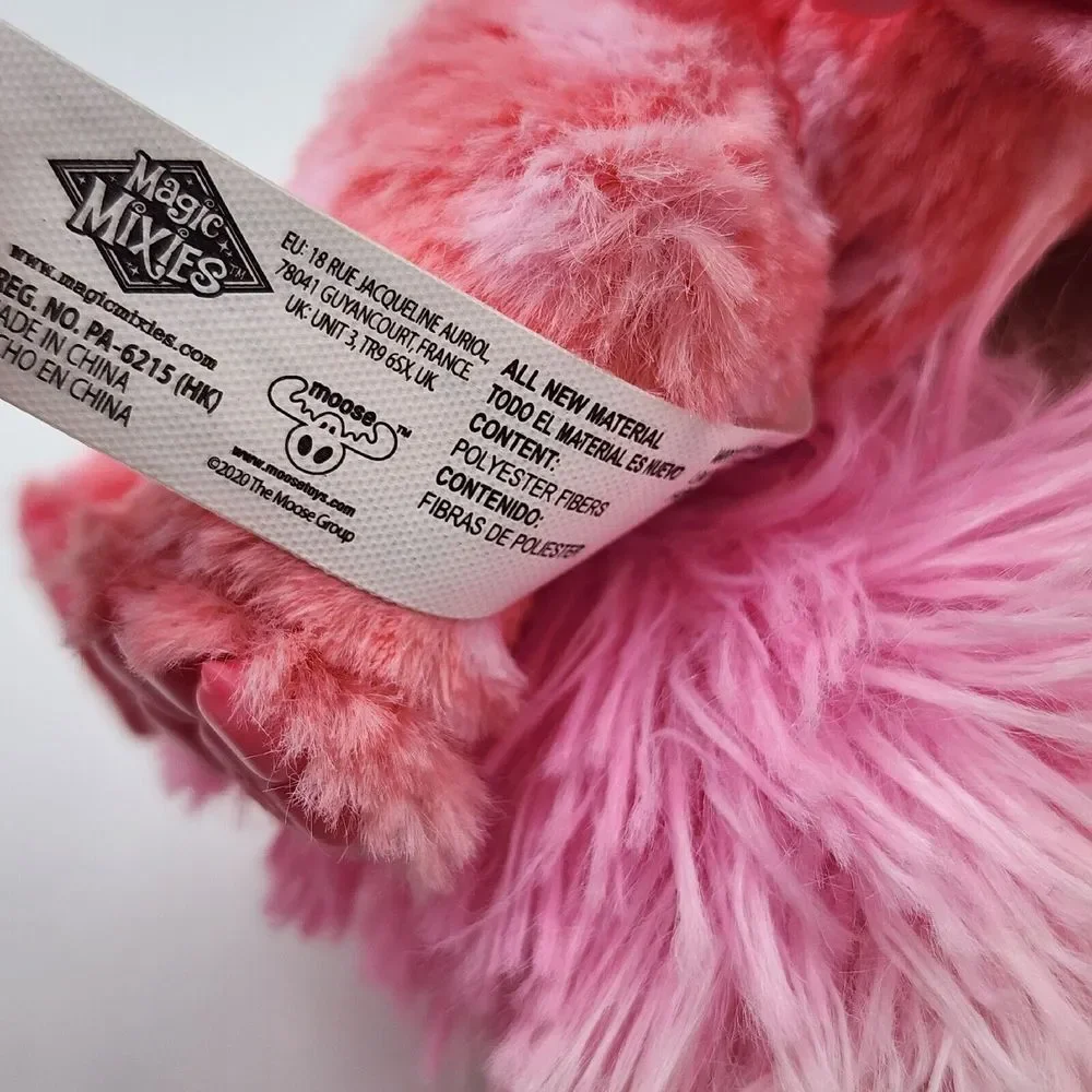 Magic Mixies Interactive Pink Stuffed Animal‎ Plush Toy- Doll ONLY- Works!
